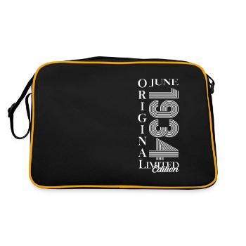 Original Juin 1934 Millésime 1934 Anniversaire 1934 - Sac Retro - noir/or - Dos