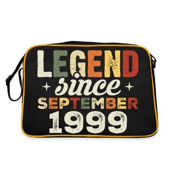 Légendaire depuis septembre 1999 anniversaire septembre - Sac Retro - noir/or - Dos