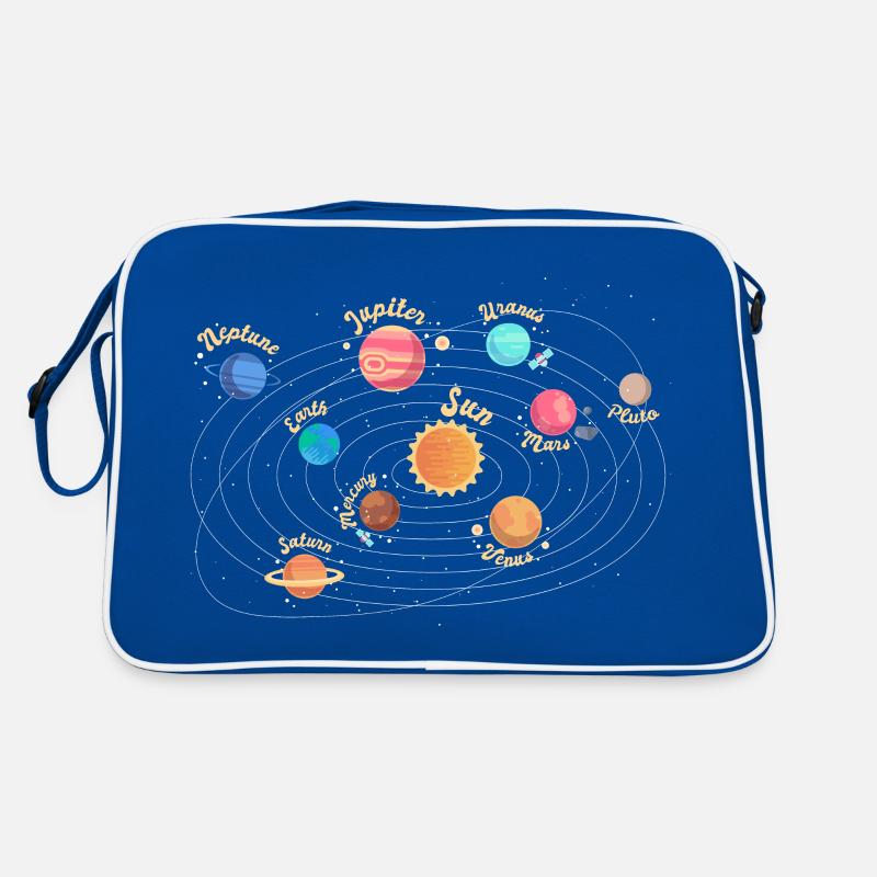 Children's Solar System Planet Space Knowledge Retro Bag