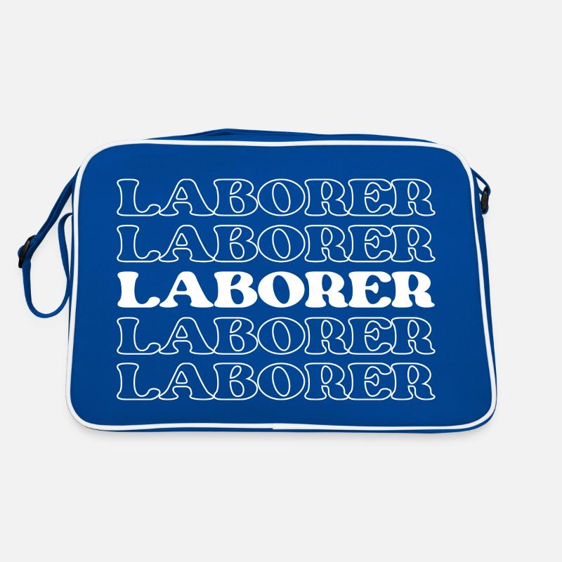 Arbeiter Arbeiter Handwerker Arbeiter Retro Tasche