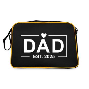 Papa Est 2025 - Sac Retro - noir/or - Dos