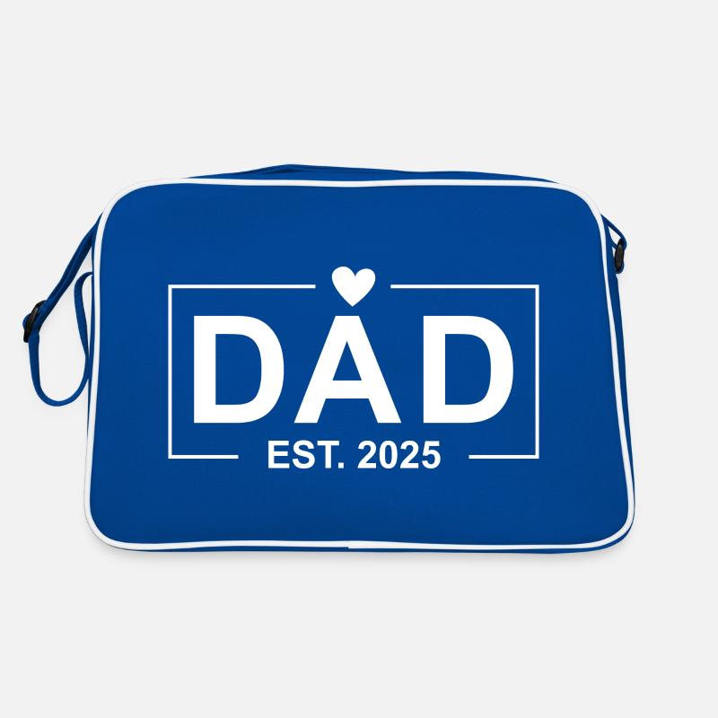 Dad Est 2025 Retro Bag