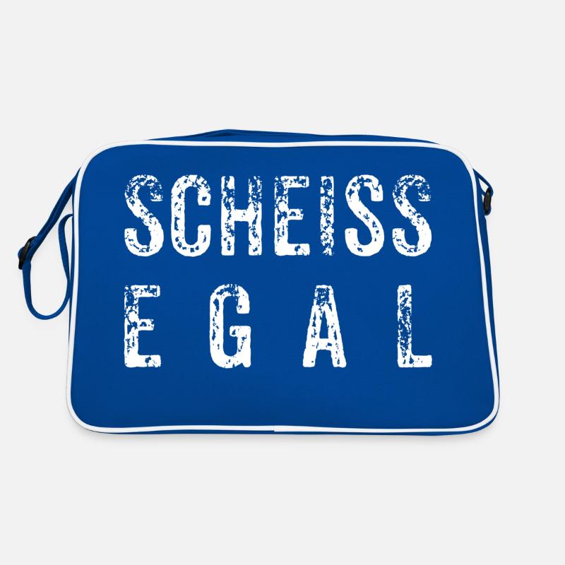 Scheiss Egal Retro Tasche