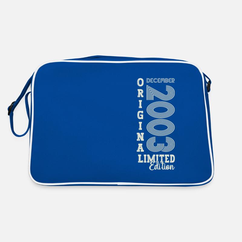 Original Décembre 2003 19e anniversaire Cadeau Sac Retro