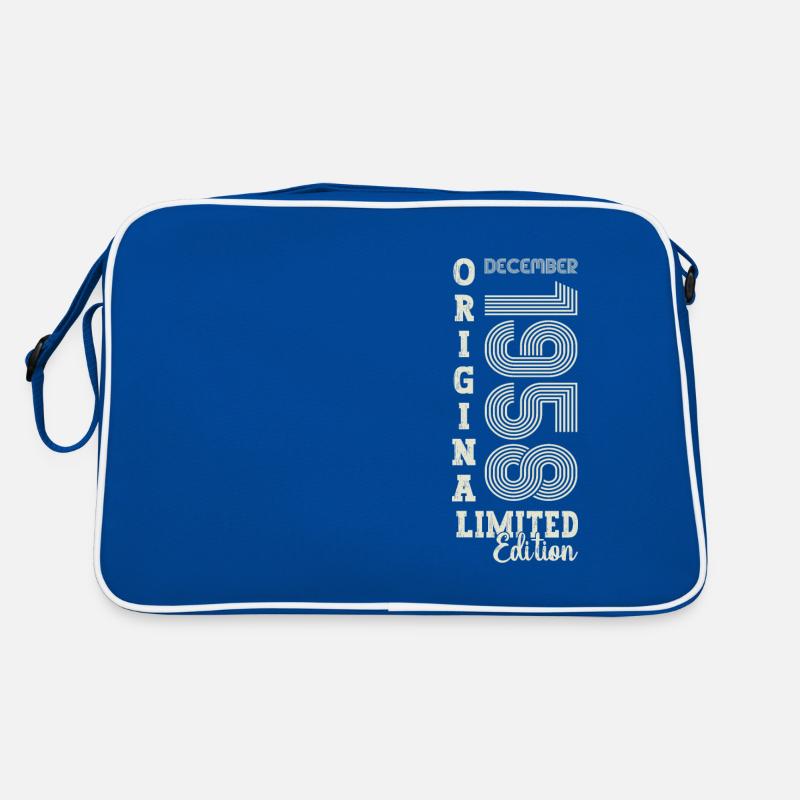 Cadeau original du 64e anniversaire de décembre 1958 Sac Retro