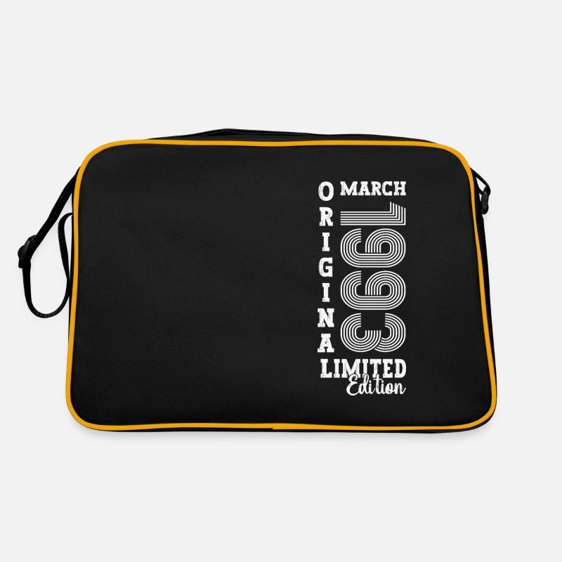 March Born 1993 30th birthday Man Original Retro Bag