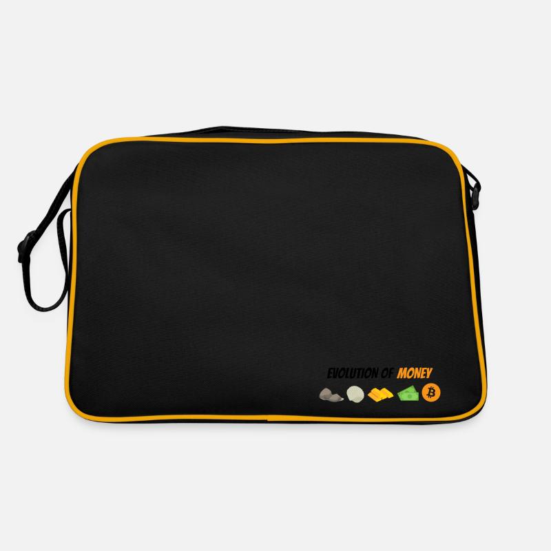 Evolution Of Money Retro Bag