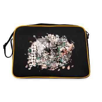 Splash colored! - Retro Bag - black/gold - Back