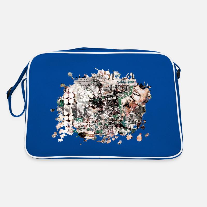 Splash farbig! Retro Tasche