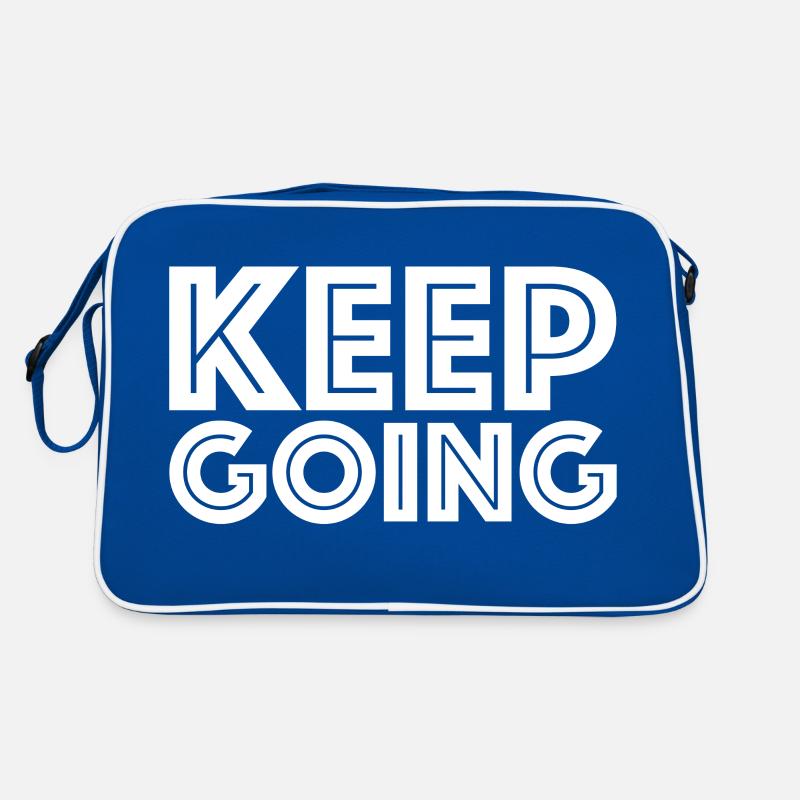 Moving on | Inspiration, perseverance Retro Bag
