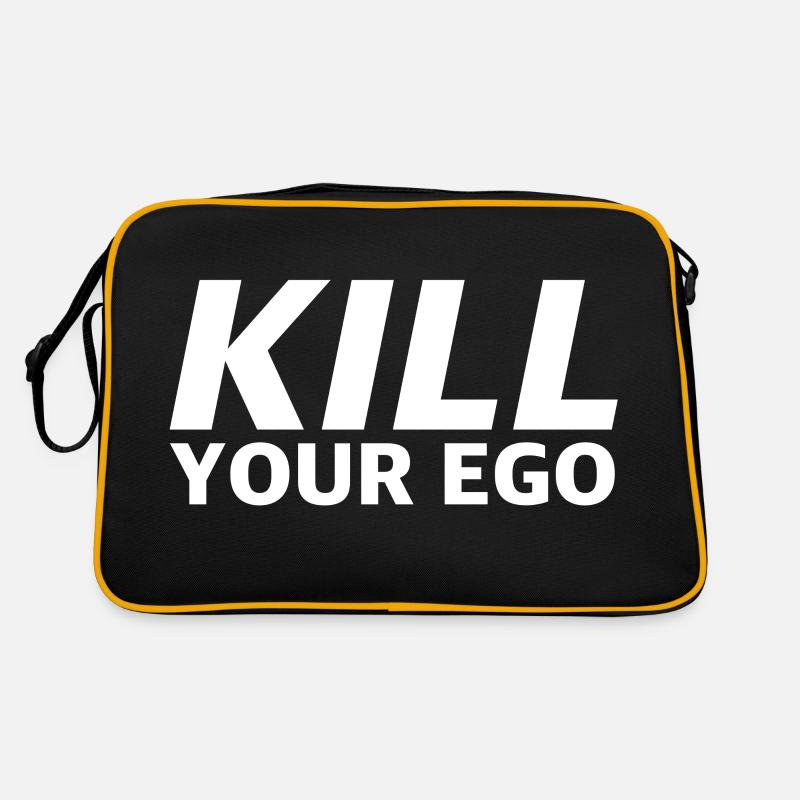 Kill Your Ego | funny sayings, sarcasm Retro Bag
