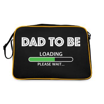 Daddy should charge | Child, Baby on board, Kita - Retro Bag - black/gold - Back