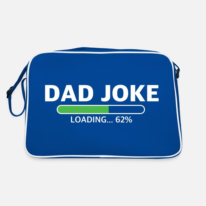 Papa Witz wird geladen | lustige Sprüche, Kind Retro Tasche