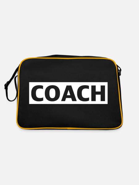 Entraîneur | Entraîneur De Fitness, Fitness, Entraînement, Protéines - Sac Retro - noir/or - Dos