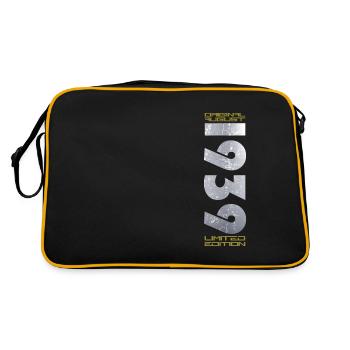 85e anniversaire Original août 1939 Né en 1939 - Sac Retro - noir/or - Dos