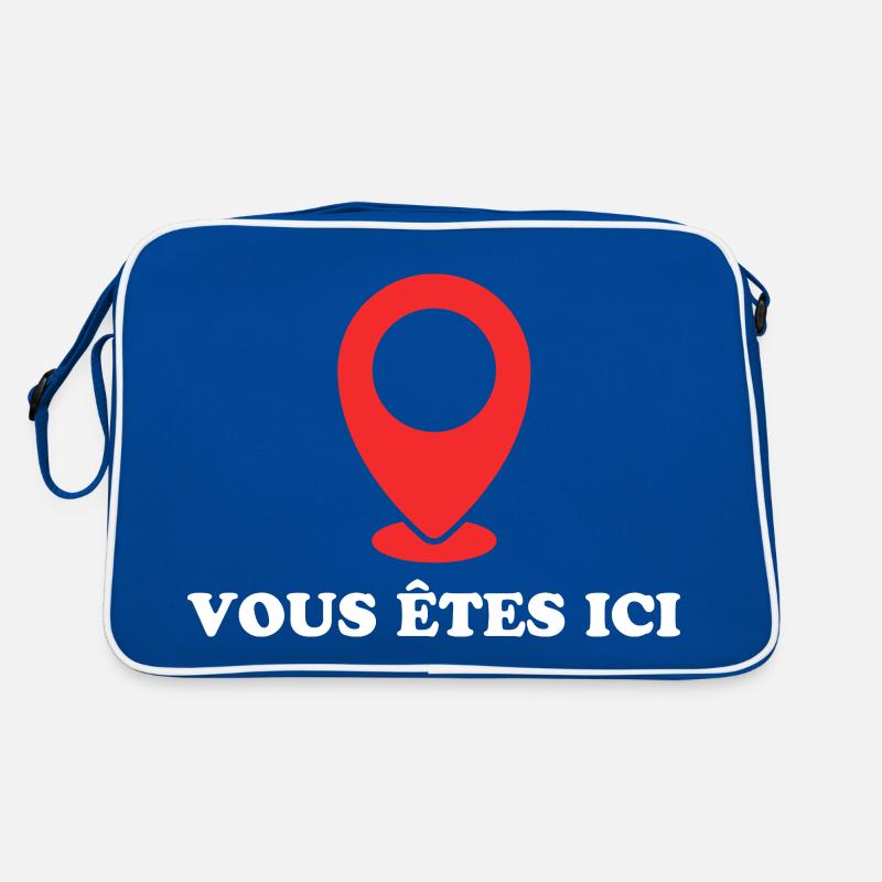 Sie sind hier Retro Tasche