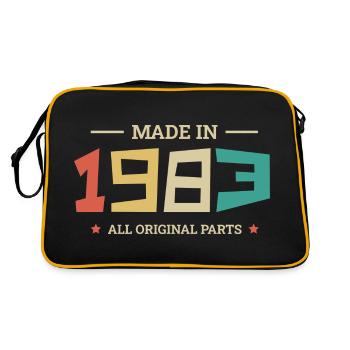Legendary Since 1983 Original 1983 - Retro Bag - black/gold - Back