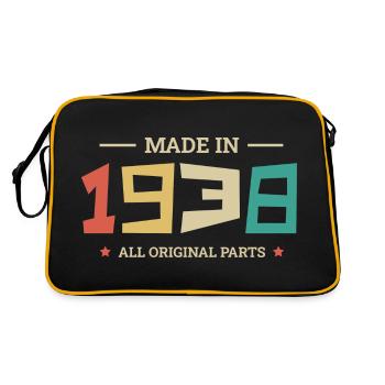 Legendary Since 1938 Original 1938 - Retro Bag - black/gold - Back