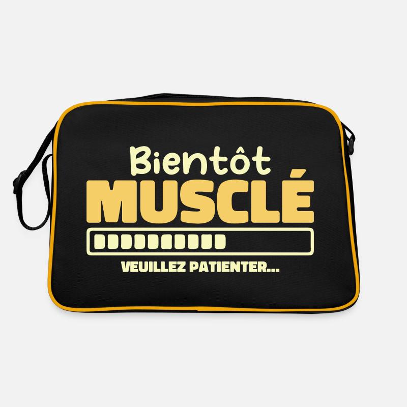 Soon to be muscular - please wait Retro Bag
