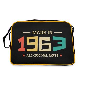 Legendary Since 1963 Original 1963 - Retro Bag - black/gold - Back