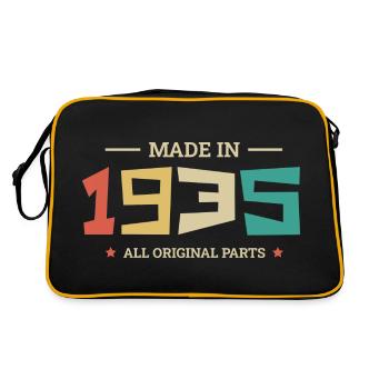 Legendary Since 1935 Original 1935 - Retro Bag - black/gold - Back
