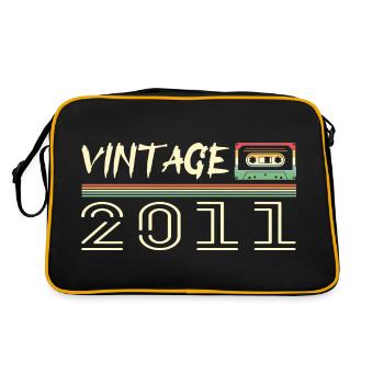 2011 Original 2011 Rétro Cadeau Anniversaire 2011 - Sac Retro - noir/or - Dos