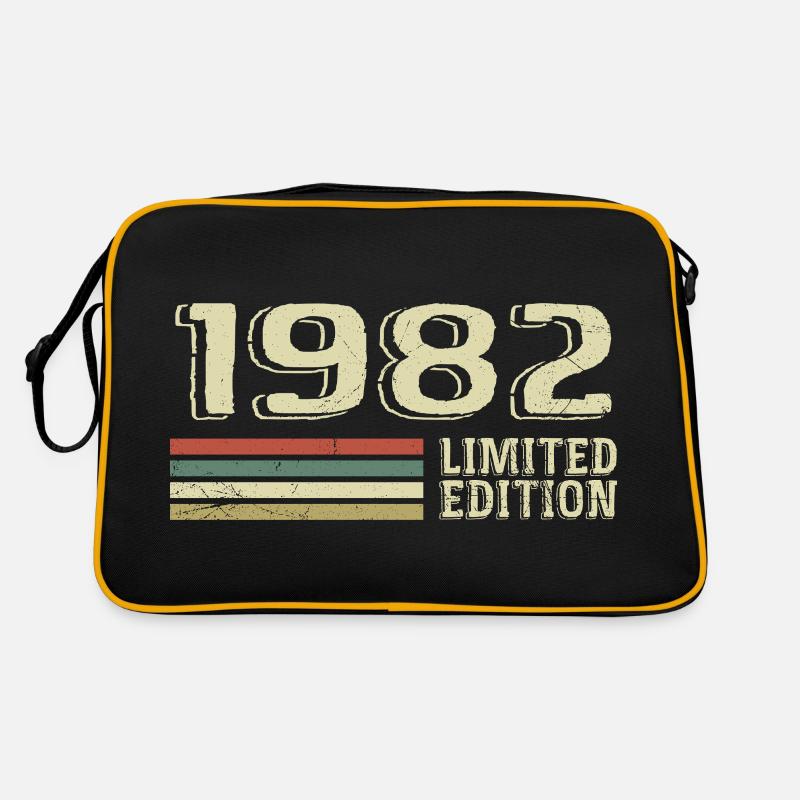 Nées en 1982 anniversaire 1982 Vintage 1982 Sac Retro