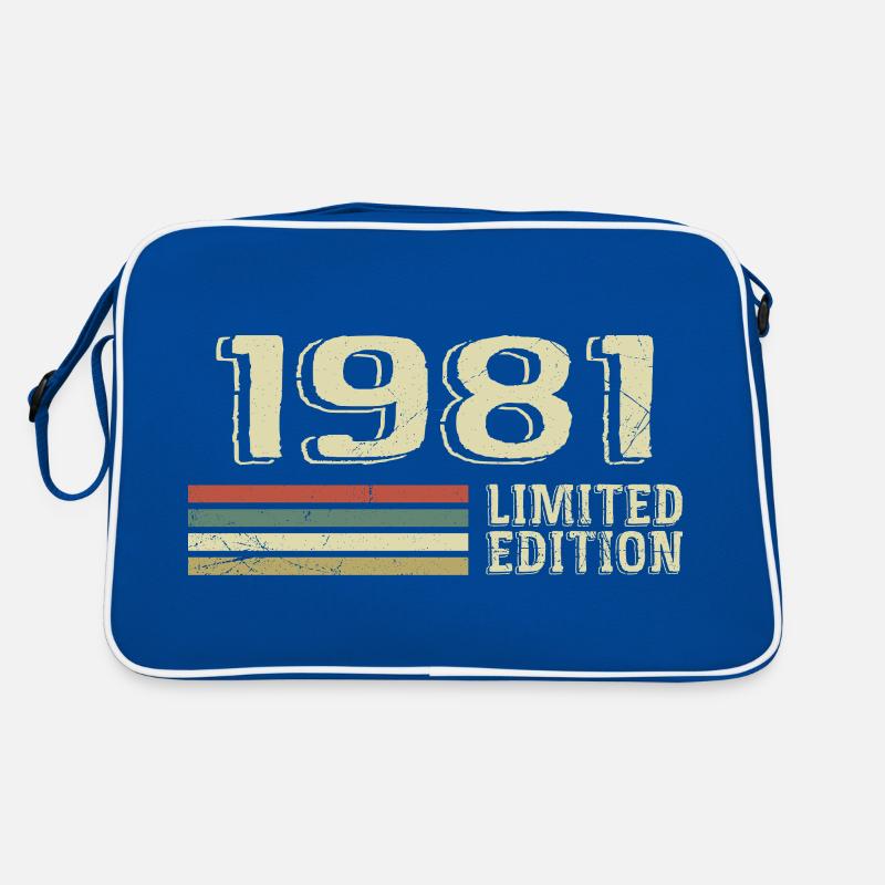 Nées en 1981 anniversaire 1981 Vintage 1981 Sac Retro