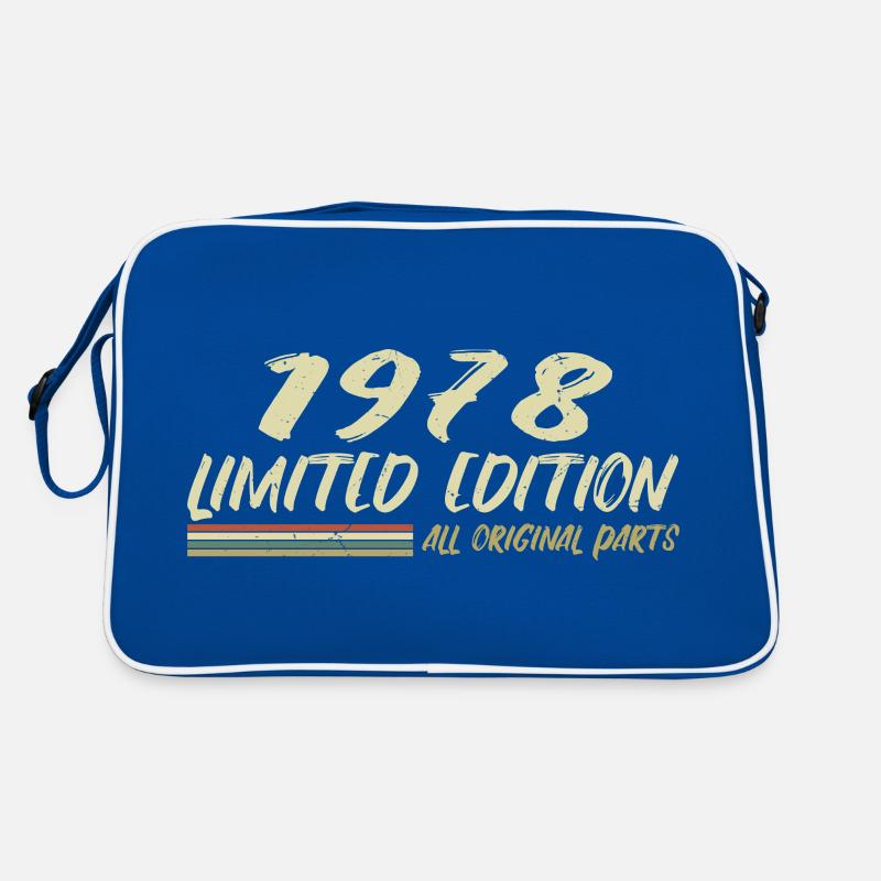 1978 Geburtstag Geschenkidee 1978 Retro Tasche