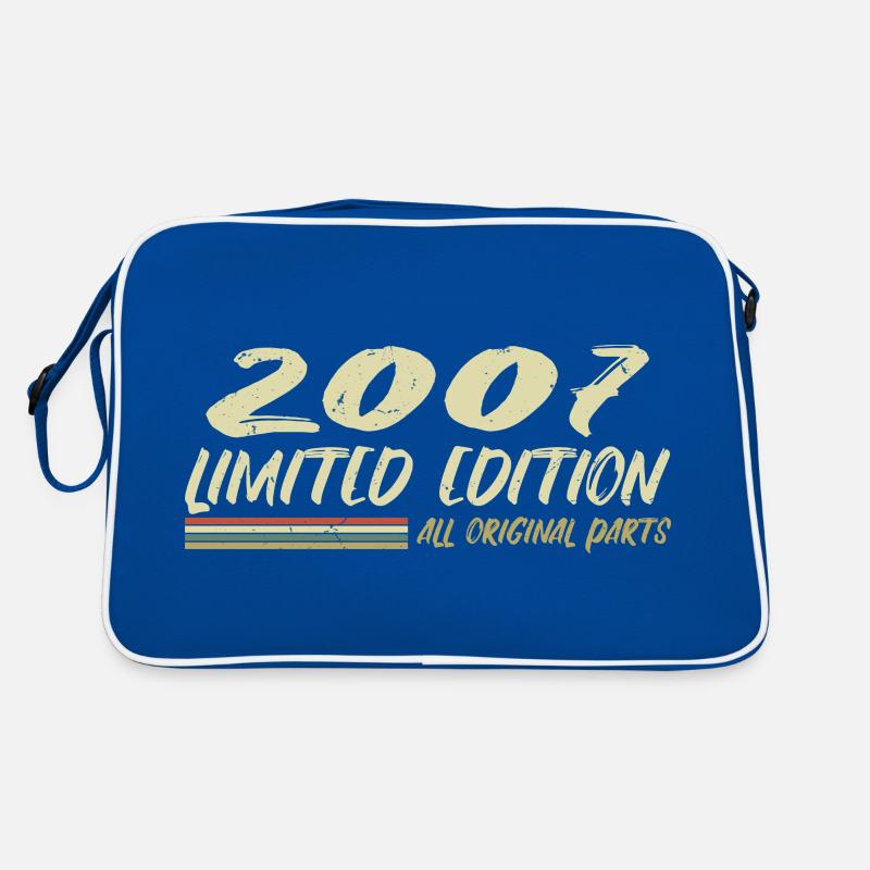 Geburtstagsgeschenk 2007 Geschenkidee 2007 Retro Tasche