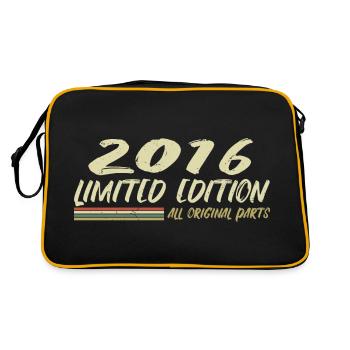Cadeau D'anniversaire 2016 Idée Cadeau 2016 - Sac Retro - noir/or - Dos