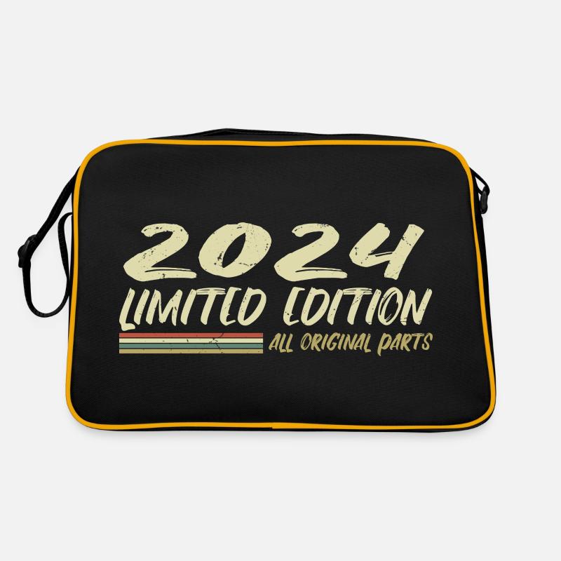 Geburtstagsgeschenk 2024 Geschenkidee 2024 Retro Tasche