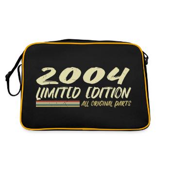 Cadeau D'anniversaire 2004 Idée Cadeau 2004 - Sac Retro - noir/or - Dos