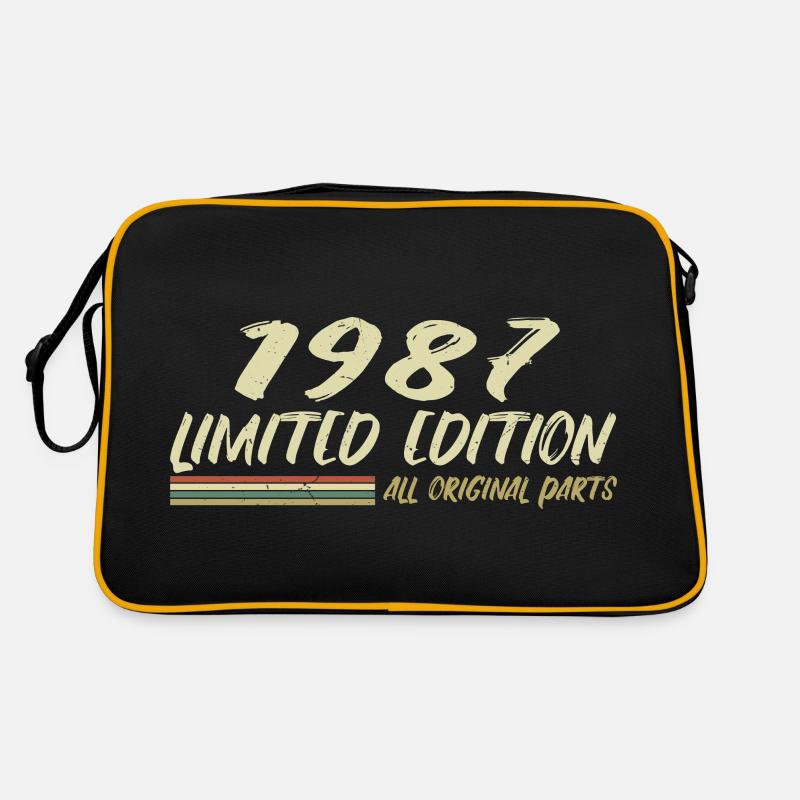 Cadeau D'anniversaire 1987 Idée Cadeau 1987 Sac Retro