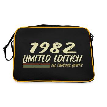 Cadeau D'anniversaire 1982 Idée Cadeau 1982 - Sac Retro - noir/or - Dos