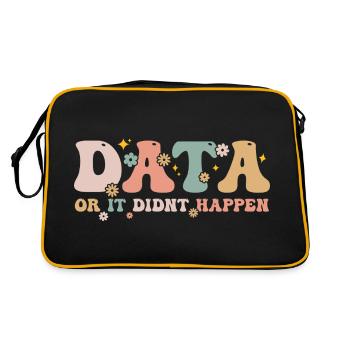 Data Or It Didn't Happen - Data Scientist - Sac Retro - noir/or - Dos