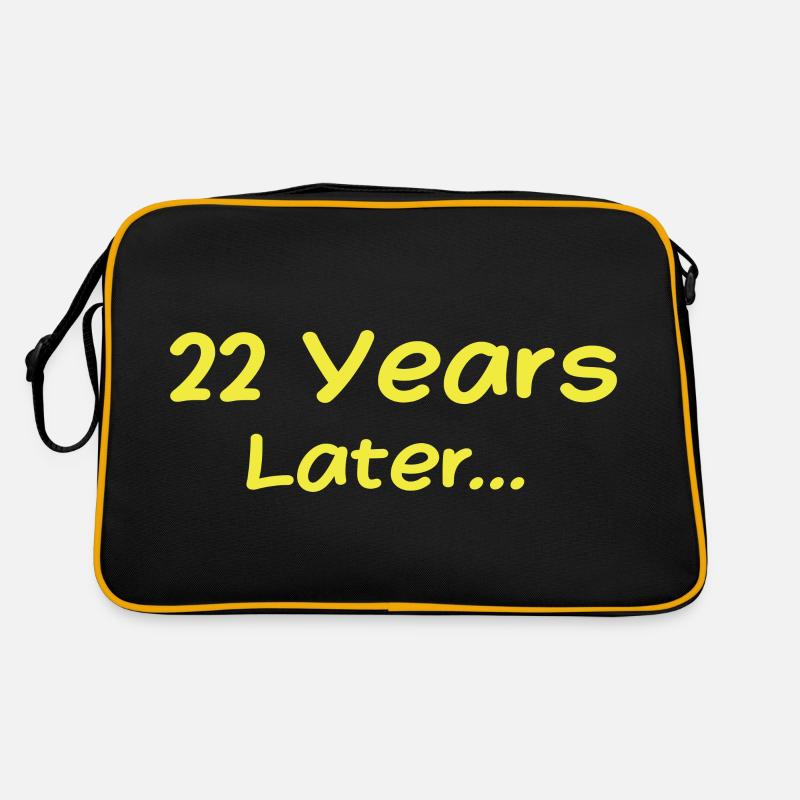 22 Jahre später Lustige Geburtstagsgeschenke, 22. Geburtstag Retro Tasche