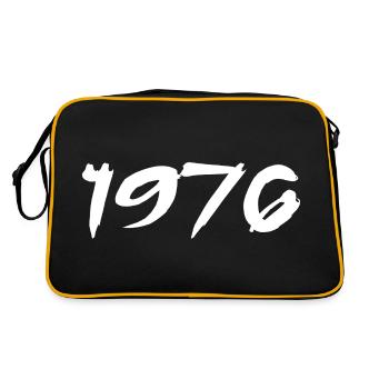 1976 Cadeau 49e Anniversaire 1976 Retro 1976 - Sac Retro - noir/or - Dos