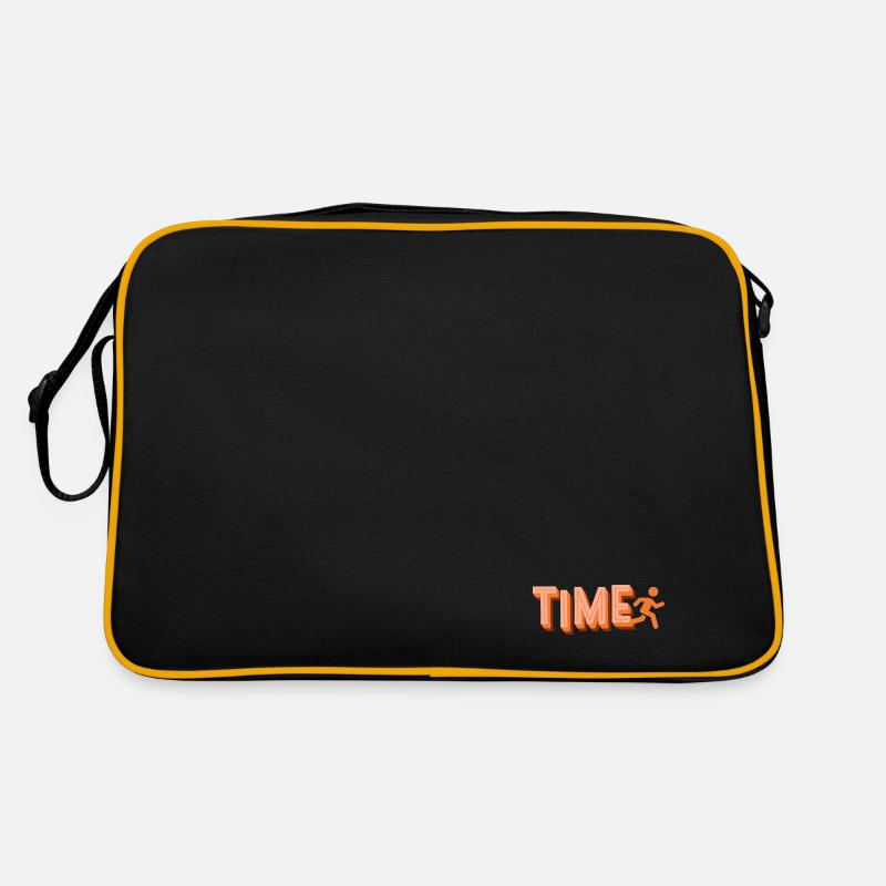 Time, Time -Everyone feels time differently Retro Bag