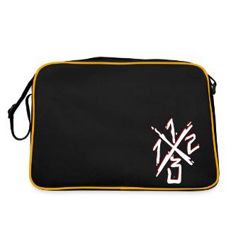 1312 - Sac Retro - noir/or - Dos
