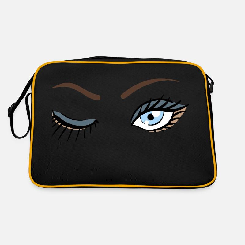 Clin d’œil des yeux Sac Retro