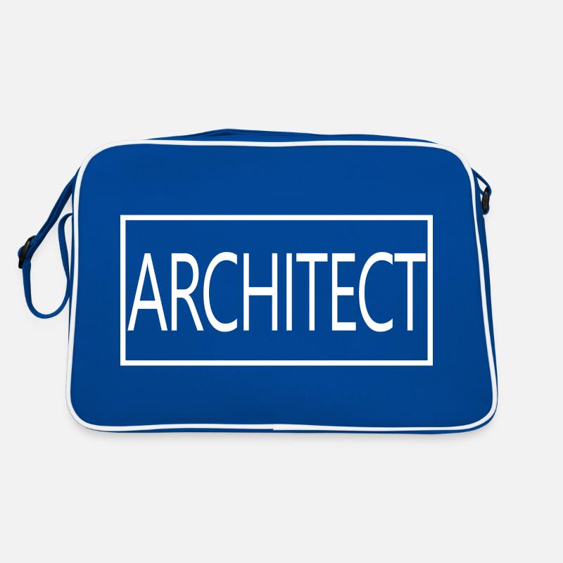 Architecte Fier étudiant architecte diplômé Sac Retro