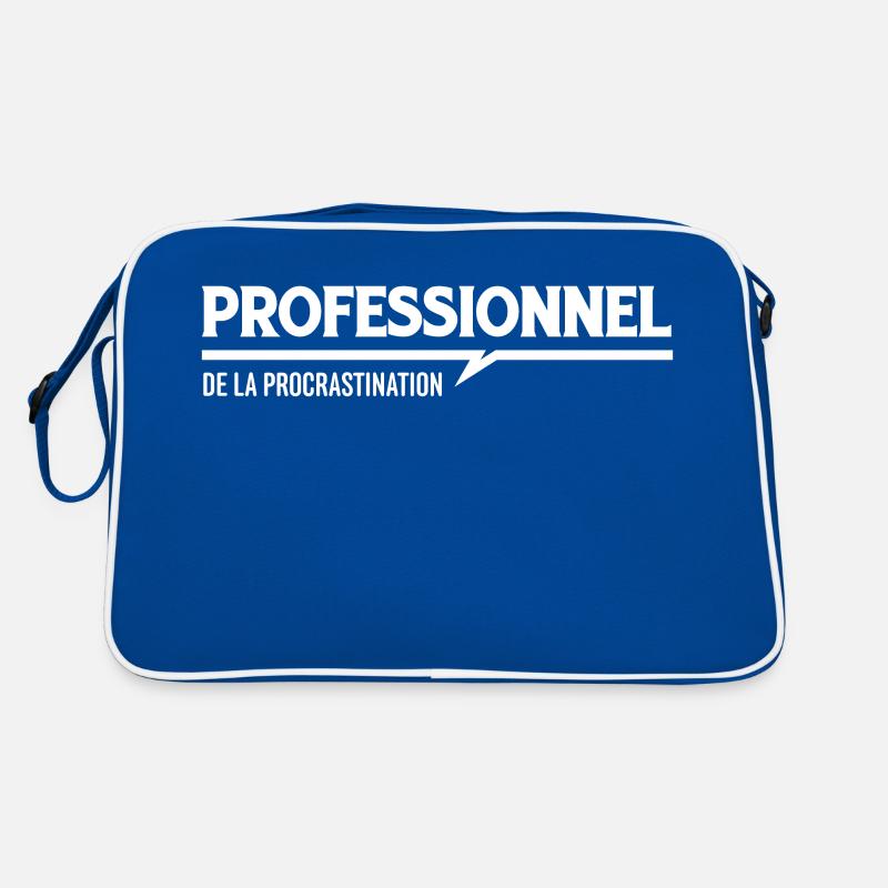 Professionnel de la Procrastination Sac Retro