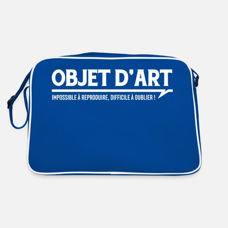 OBJET D'ART - impossible à reproduire Sac Retro