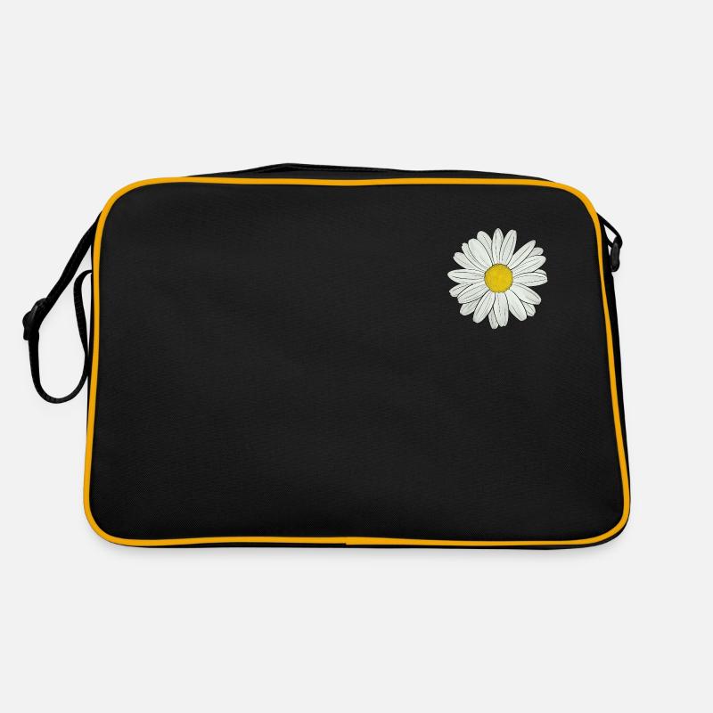 Gänseblümchen Retro Tasche