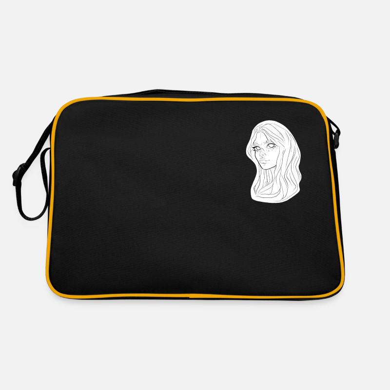 ein anderes Mädchen Retro Tasche
