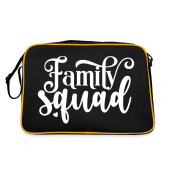 The Proud Family Squad - Retro Tasche - Schwarz/Gold - Hinten