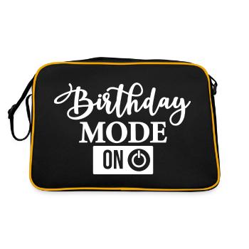 Mode Anniversaire sur Mode Anniversaire sur - Sac Retro - noir/or - Dos