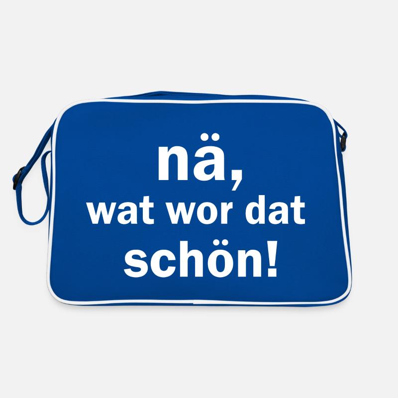 Na wat war dat schön kölsche Sprüche Köln Retro Tasche
