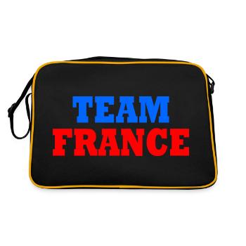 France - Retro Bag - black/gold - Back